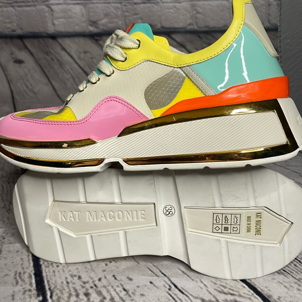 Kat Maconie Multibrights size 38 Marianne bubblegum pink